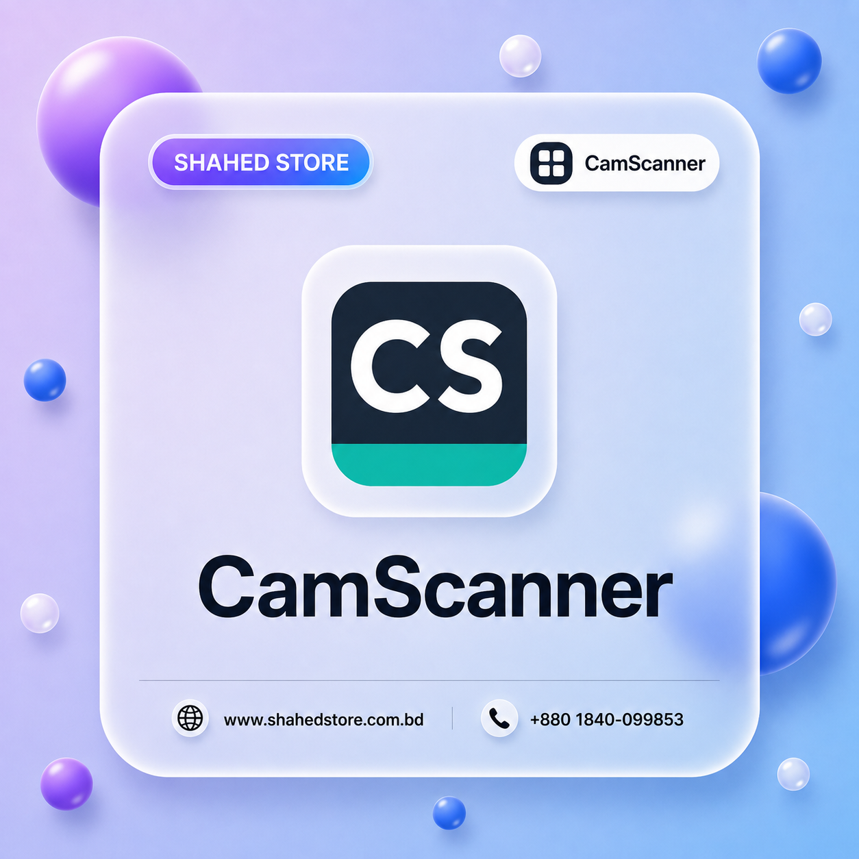 Camscanner Premium Price in Bangladesh price in Bangladesh - Shahed Store