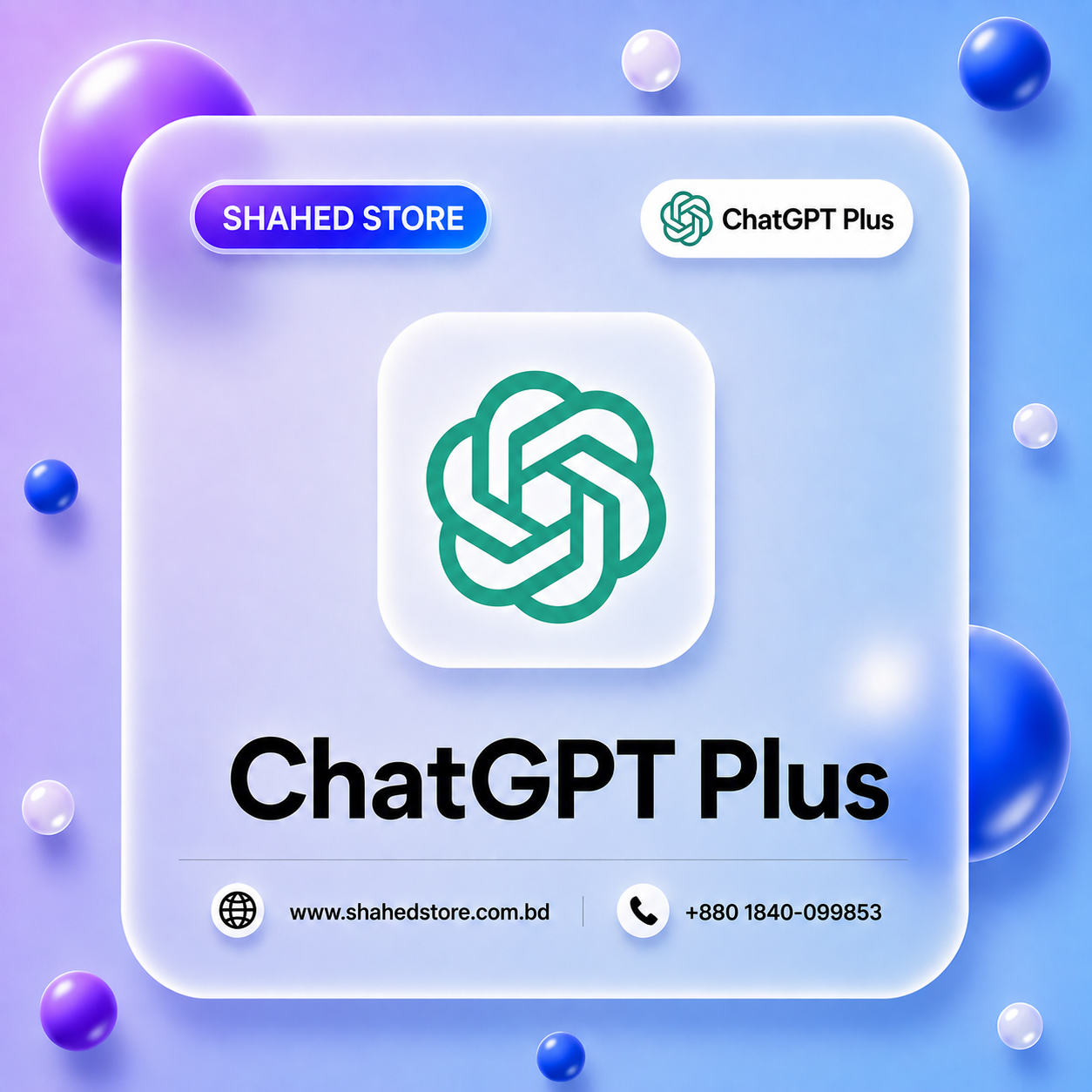 Ch@tGPT Plus Price in Bangladesh